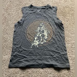 Walmart bronc muscle shirt